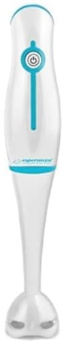 ESPERANZA Ekm001b Mano Blender Frappe Azul Batidoras Vaso, Policarbonato, Multicolor, Único