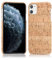 NALIA Kork Hülle kompatibel mit iPhone 11, Natur-Holz Hardcase Design Cover Muster Schutzhülle Dünn, Holzhülle Handy-Tasche Cork Phone Case Backcover Handyhülle Bumper, Motiv:Light Cork