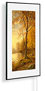 Könighaus Infrarot Bildheizung ✓ HD Qualität mit TÜV SÜD ✓ 5 Jahre Herstellergarantie ✓ schwarzer Rahmen ✓ Doppelter Überhitzungsschutz ✓ inkl. Thermostat ✓ 1000 ✓ - Museumsbild: 50