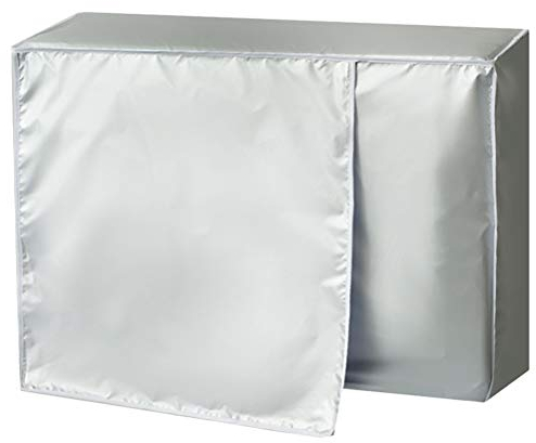 Fundas de aire acondicionado para exteriores de invierno A prueba de sol a prueba de polvo Cubierta de aire acondicionado para protección contra congelación Durable Resistente al agua para el hogar