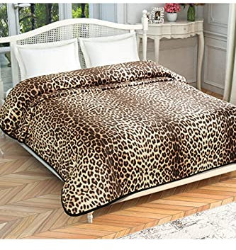 TAÇ Doppeldecke mit Leopardenmuster