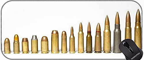 Tapis de souris de jeu personnalisé avec motif armes à feu XXL