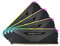 Corsair Vengeance RGB RT 128 GB (4 x 32 GB) DDR4 3.600MHz C18 Arbeitsspeicher (Dynamische RGB-Beleuchtung, Optimiert für AMD 300/400/500 Series, Kompatibilität mit Intel 300/400/500 Series) Schwarz