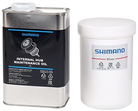 Shimano Unisex – Erwachsene Nexus Spezialöl, Schwarz/Silber, 1 Liter