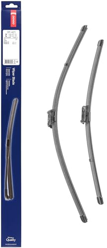 DENSO Flachwischer-Set DF-421 (630/500 mm, Linkslenker): Zwei leise, langlebige Wischer mit aerodynamischem Design. OEM-Qualität, breite Kompatibilität, 2 Jahre Garantie.