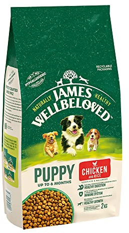 James Wellbeloved Dog Puppy Chicken & Rice 2kg
