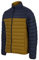 Tokyo Laundry Men's Inali Colour Block Funnel Neck Quilted Puffer Jacket with Fleece Lined Collar