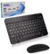 Bluetooth Tastatur Kabellos, Maus Tastatur Sets,Funktastatur Mit Maus Mini Tastatur Ultra-Dünn Wireless Tastatur Maus Set für iPad,Mac, PC, Laptop, Tablet,Surface,Phone,Computer,QWERTY