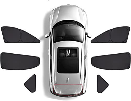 IXITAB Für Volkswagen Caravelle T6 2016-2022 Magnetisch Sonnenschutz Vorhang fürs Auto, Baby mit UV Schutz, Reflektierende Hitzeschutz, der Privatsphäre,six Piece Side Windows