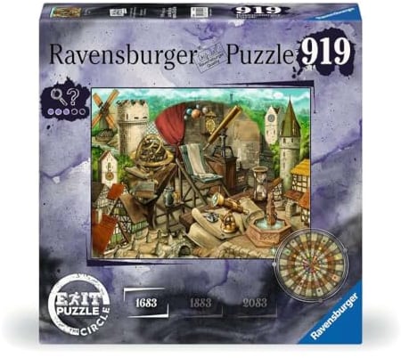 Ravensburger EXIT Puzzle 17446 - EXIT The Circle, Anno 1683 - Escape Room Puzzle mit 919 Teilen, ab 14 Jahren