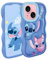Stich Schutzhülle für iPhone 15/14/13, kompatibel mit iPhone 15/14/13, niedlicher 3D-Cartoon, einzigartig, cool, weiches Silikon, Tier, Anime-Charakter, wasserdichter Schutz, für Jungen und Kinder,