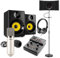 VONYX CM400 Complete Home Studio Recording Package with Studio Condenser Microphone, USB Mixer Interface, Monitor Speakers, Headphones & Reflection Filter Kit