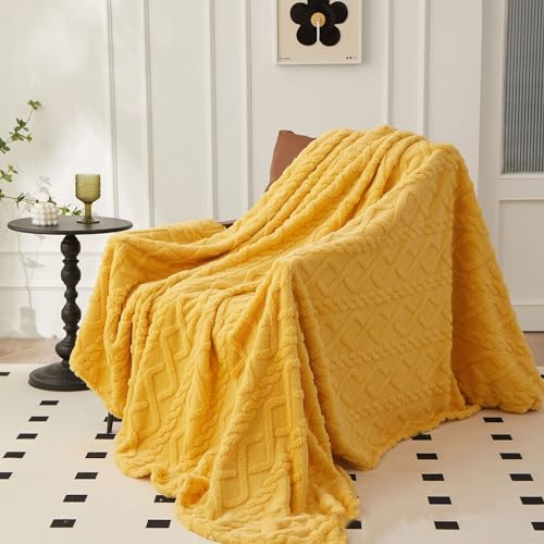 QOFLY Kuscheldecke Flauschig XL Grau - 150x200 cm Decke Sofa Warm, Fleecedecke Hellgrau Couchdecke, Überwurf als Wohnzimmer Weich für Winter Weihnachtsdecke Aesthetic Room Decor