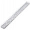 BirnePower Vogelabwehr Spikes Taubenspitzen 50 x 4,5 cm Kunststoff Höhe 3cm Tierabwehr Taubenspikes 3-reihig Vogelschutz Taubenabwehr Transparent 12 Stück 6m
