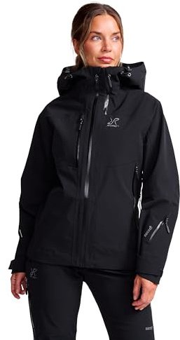 RevolutionRace Cyclone 3L Shell Jacket für Damen, Wasserdichte Jacke mit Recco-Reflektoren zum Wandern
