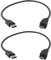 Create idea 2 cavi USB tipo C maschio a 8 pin per fotocamera, 30 cm, compatibile con fotocamera Nikon UC-E6 porta a cavo di sincronizzazione dati e immagini di tipo C per telefoni cellulari