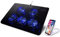 CUATHOME Laptop Cooling Pad 17 Laptop Stand with 5 LED Fans Super Quiet Fan Stand Adjustable Ergonomic Comfort Gaming Notebook Tray Radiator Includes Mobile Holder