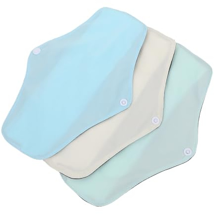 PACKOVE 3 pezzi Assorbenti Lavabili in Traspirante Proteggi Slip Femminili Riutilizzabili per Ciclo e Post Parto Colorati Casual Confortevoli e Economici Colore Casuale Colore Casuale