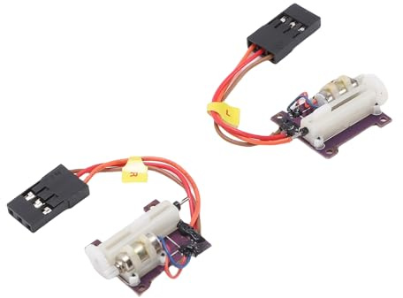 Generic 1 Pair Micro Servo, Tiny Linear Digital Servos for Fixed Wing Drones Aircraft Small RC Plane JR Connector