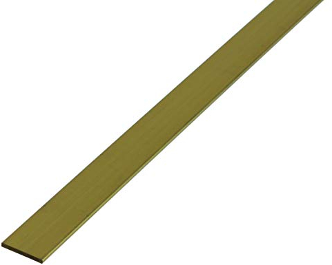 Alberts 471323 Flachstange | Messing | 1000 x 10 x 2 mm
