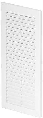 Awenta - Rejilla de ventilación (150 x 310 mm), color blanco