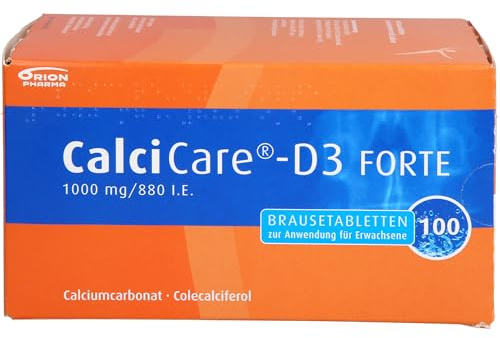 CALCICARE D3 forte Brausetabletten 100 St