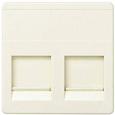 Simon 27486-32 placa de pared y cubierta de interruptor Marfil