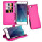 Cadorabo Apple iPhone 6 Plus/iPhone 6S Plus Funda de Cuero Sintético en Rosa Cereza Cubierta Protectora Estilo Libro con Cierre Magnético, Tarjetero y Función de Suporte Etui Case Cover Carcasa