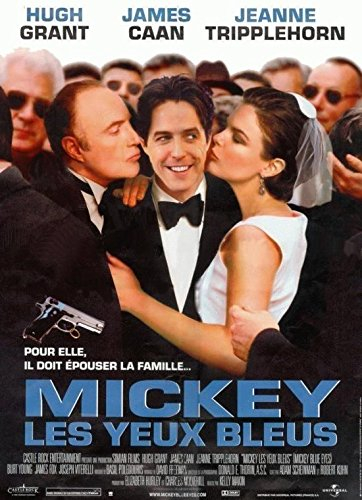 Unbekannt Mickey Les Yeux Bleu – Hugh Grant – 116 x 158 cm Kinoplakat Original