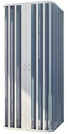 Forte Mampara de Ducha 3 Lados 70x80x70 CM H185 PVC Mod. Nova