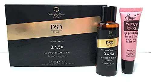Divination Simone De Luxe Behandlung von Haarausfall 3.4.5A Science-7 DSD de Luxe Lotion 3 Flasche x 1,18 Fl Oz Enthält Antioxidative Komponenten Vitamine Einen Proteinkomplex