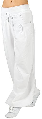 WINSHAPE Damen Wte3 Trainingshose, Weiß, XL EU