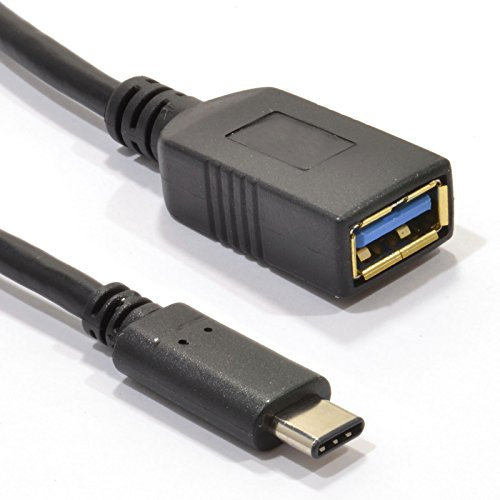 USB 3.1 Type A Femelle vers Type C Mâle Gen 1 câble 5Gbps 3 Ampères 1 m [1 mètre/1m]