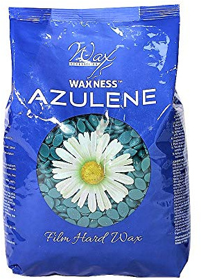 Waxness Hartwachsperlen Azulene 500g / Hard Wax Beads Azulene - Natürliche Formulierung für alle Hauttypen