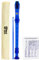Mad About MA-REC02 Diskant-Blockflöte, Sopran-Schulblockflöte mit Tasche, Putzer und Grifftabelle - Blau