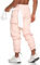 Chickw1 Homme Pantalon Cargo Sport Jogging Pantalons, Mouvement Slim Fit Chino Multi Poches Élastique Coton Casual Activewear Pantalon Randonnée pour Toutes Les Occasions (Rose,M)