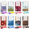 LA BELLEFÉE Duftwachs Wax Melts 100% Sojawachs Raumduft Duftkerze, insgesamt 48 Würfel (560g) - 8 Verschiedene Düfte Geschenk Set für Weihnachten, Geburtstag, Hausewarming