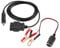 BLLBOO Notstromkabel OBD II II Auto Memory Saver Fahrzeug ECU 12V Notstromkabel, Speicherschoner mit Clip Autobatterie Zigarettenanzünder Power Extension Buchse