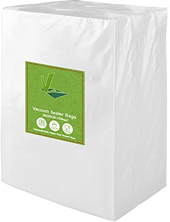 VacYaYa 100 Beutel 28x40cm Vakuumier Beutel Vakuumbeutel für Lebensmittel,BPA-Frei Sous Vide Vakuumierbeutel für Vakuumierer und Folienschweißgeräte Geeignet