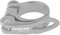 Mimoke Fahrrad Sattelkloben Schnellspanner Sattelstütze Sattel-klemme Sattel-schelle Klemmring Sattelstützenklemme Schnellverschluss 31,8mm 34,9mm für MTB und Rennrad (Silber, 31.8MM)