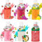 Mogu Mogu Lot de 6 bouteilles de jus de fruits fraise, litchi, mangue, pastèque, raisin et pina colada 320 ml