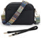 KALIDI Damen Umhängetasche, stylisch Veganem Leder Breiter Gurt Crossbody Schultertasch mit 2 verstellbaren Riemen für tägliches Arbeiten, Einkaufen, Verabredungen, Reisen