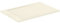 Ideal Standard - Ultra Flat S i.life, Piatto doccia rettangolare 120x90 in resina, Piletta di scarico lato corto, Finitura opaca effetto pietra, Sabbia