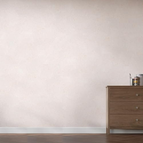 Belka B27 Beige gemusterte Tapete - Reine Baumwolle - selbstklebend - Wärme- & schalldämmend - Langlebig - Modern & stilvoll, DIY Öko & Natürlich | ca. 3 qm (m²)