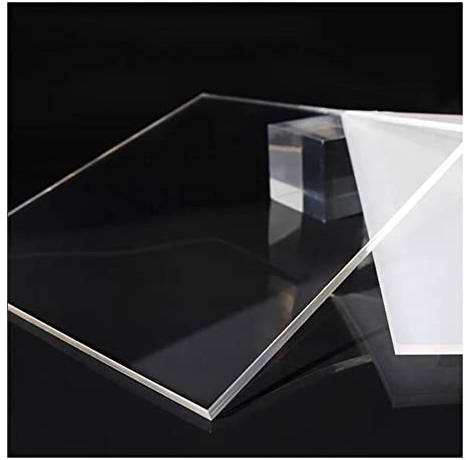 Placa De Plástico De Policarbonato, Placa De Reemplazo De Vidrio Transparente Resistente, Fácil De Cortar, Doblable, Moldeable para VEX Robotics, Hobby, Hogar, Bricolaje, Industrial (Color : Clear-10