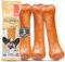 Käse und Lachs Kauknochen für Hunde | Käseknochen Hund aus Käse und Lachs | Langanhaltende Kausnacks für Hunde jeder Größe | Käsestangen | Gesunde Hund Knochen für Zahnpflege und Kauspaß