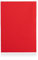 DFS Velours/Flausch selbstklebend DIN A4 ROT, 20 x 30 cm Klettverschluss/Flauschband selbstklebend als Aufkleber