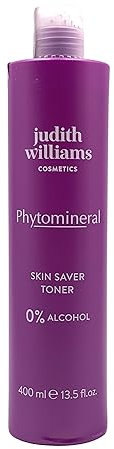 Judith Williams Phytomineral Skin Saver Toner 400ml Gesichtswasser I ausgleichend I Feuchtigkeit spendend I mit revitalisierendem Grünteeextrakt und Zink