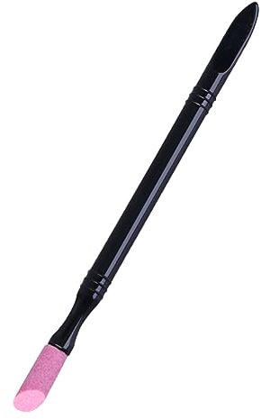 minkissy Nail Engraving Pen Quartz Cuticle Pushers Dead Skin Remover Nail Art Tools