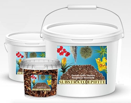 Substrato Epifite, Orchidee Epifite Bromeliacee Una formula Senza torba (5 Litri)